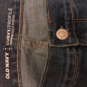 NEW! Old navy Curvy Profile Jeans size 18